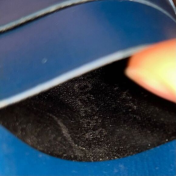 Vintage Louis Vuitton Blue Epi Checkbook Style Cardholder Long Wallet - Picture 10 of 10